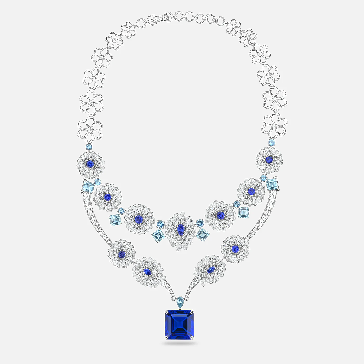 Jardin Bleu, the piece itself.