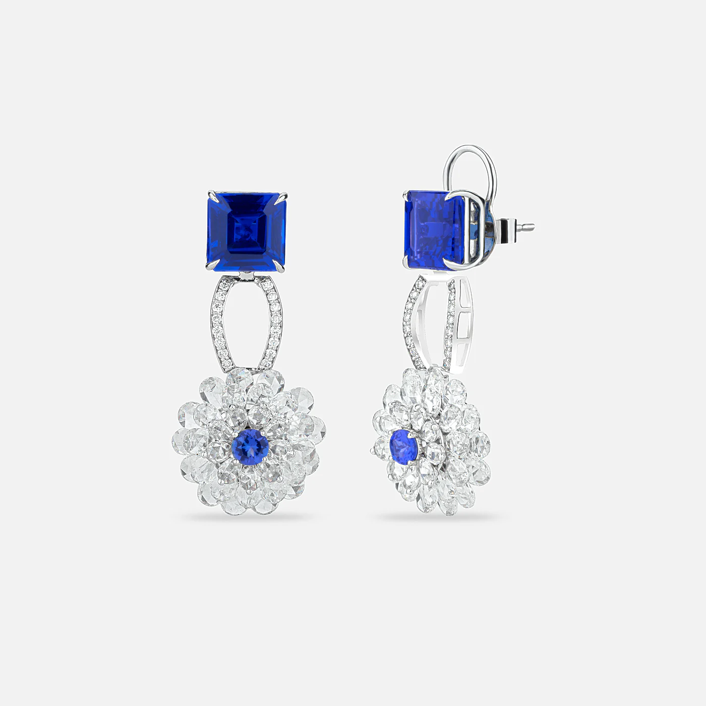 Jardin Bleu, in detail.